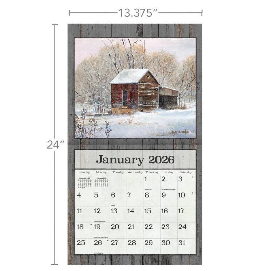 On the Farm Calendar 2026