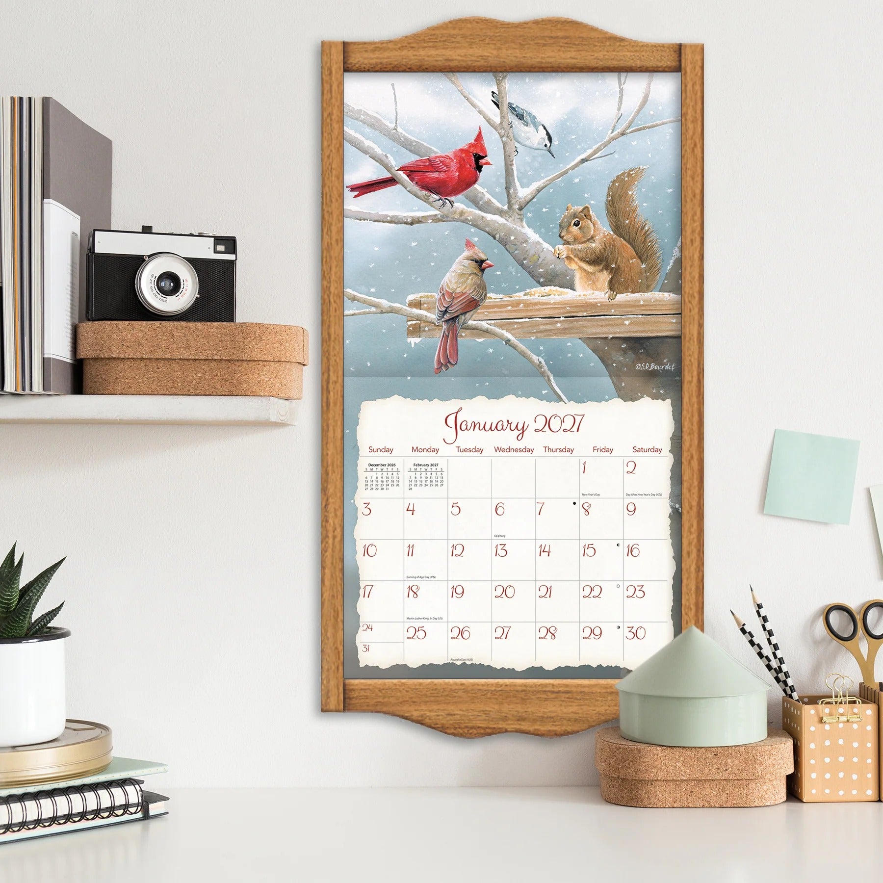 Songbirds 2027 Calendar