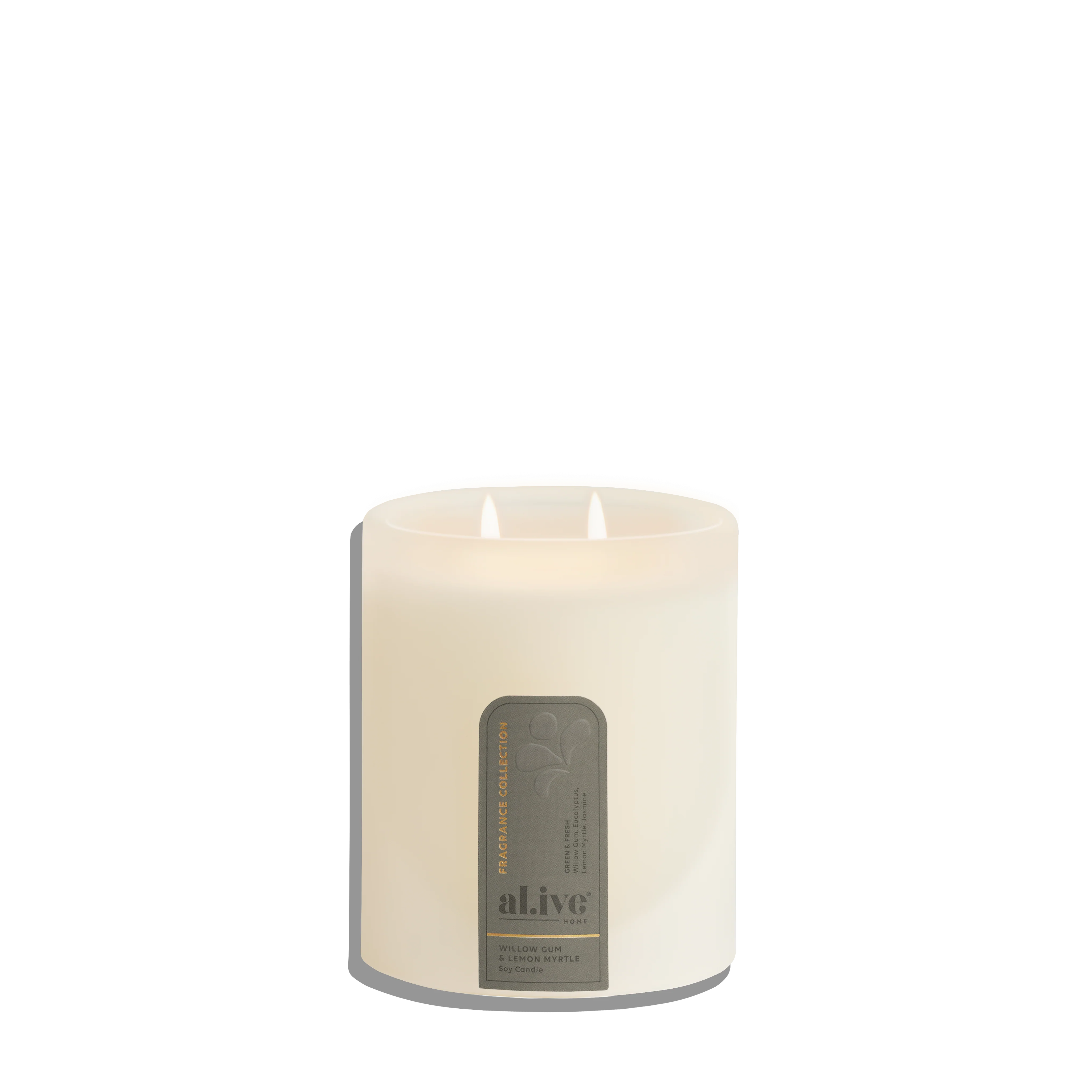 Willow Gum & Lemon Myrtle Soy Candle 330g