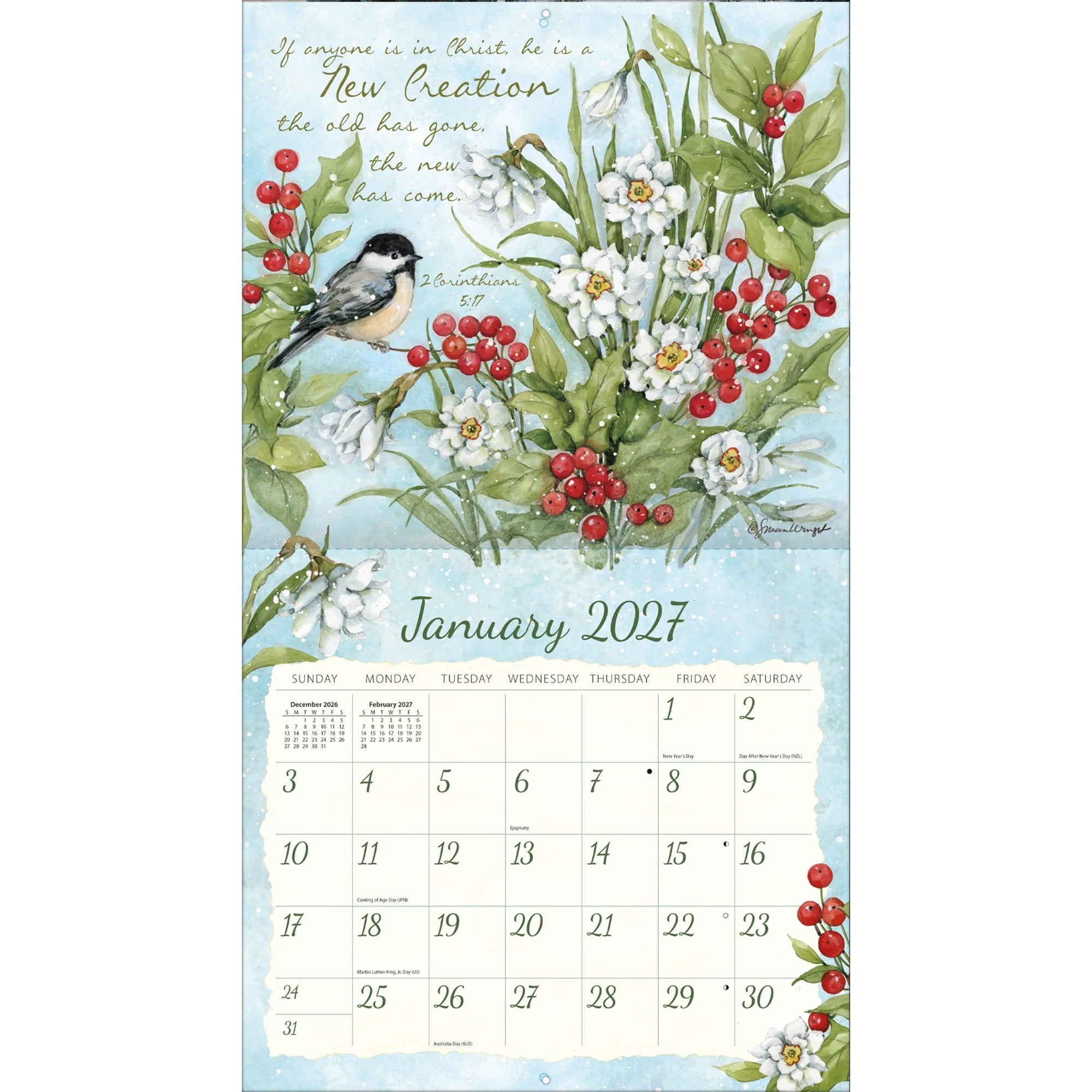 Natures Grace 2027 Calendar