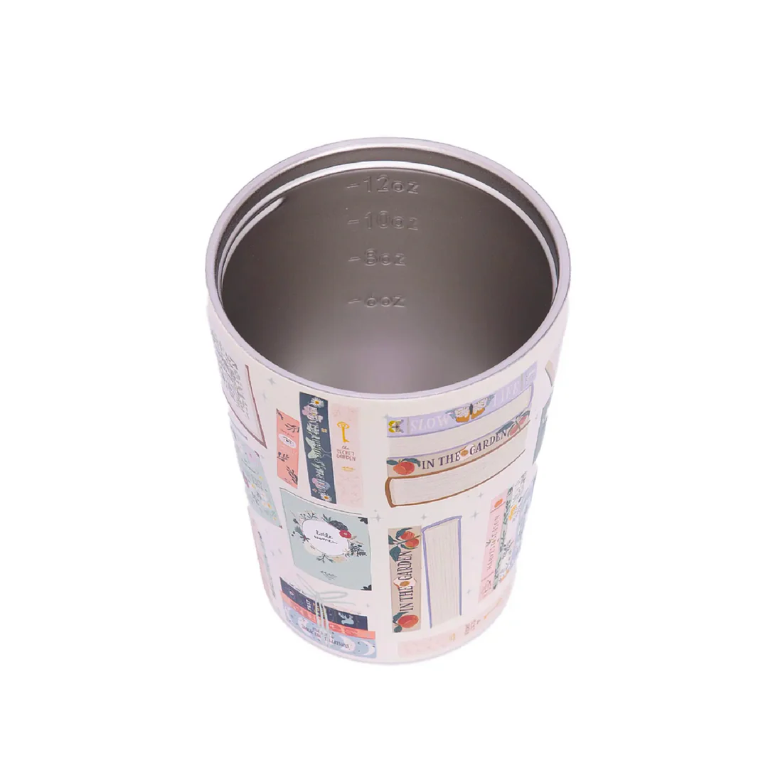 Forever Booked Insulated Coffee Cup