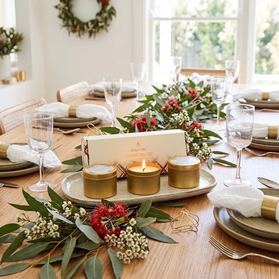 Christmas Candle Trio - Spice, Vanilla, Pine