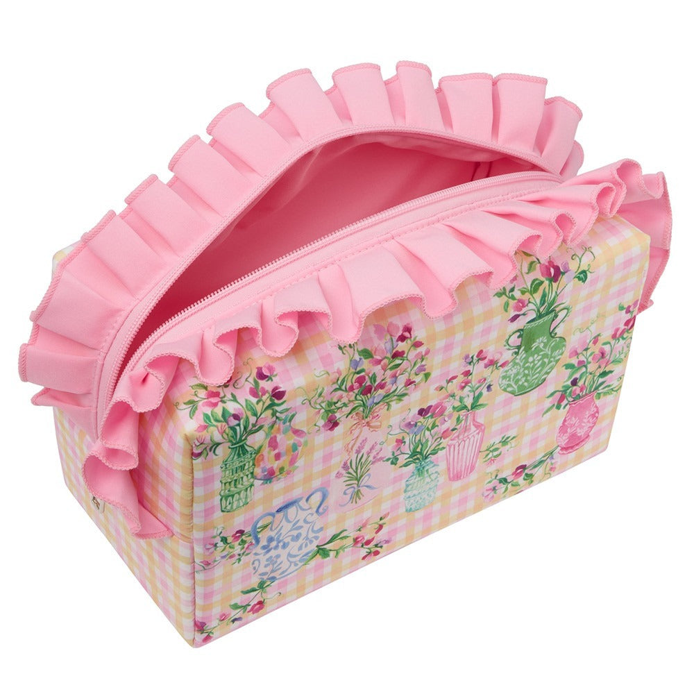 Heathcote & Ivory Ruffle Washbag