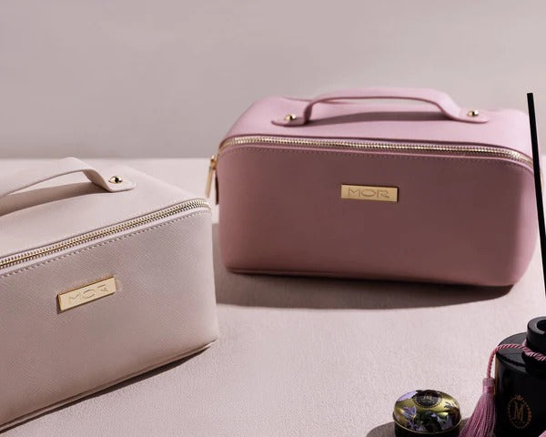 Cosmetic Bag Bordeaux Travel Bag Blush