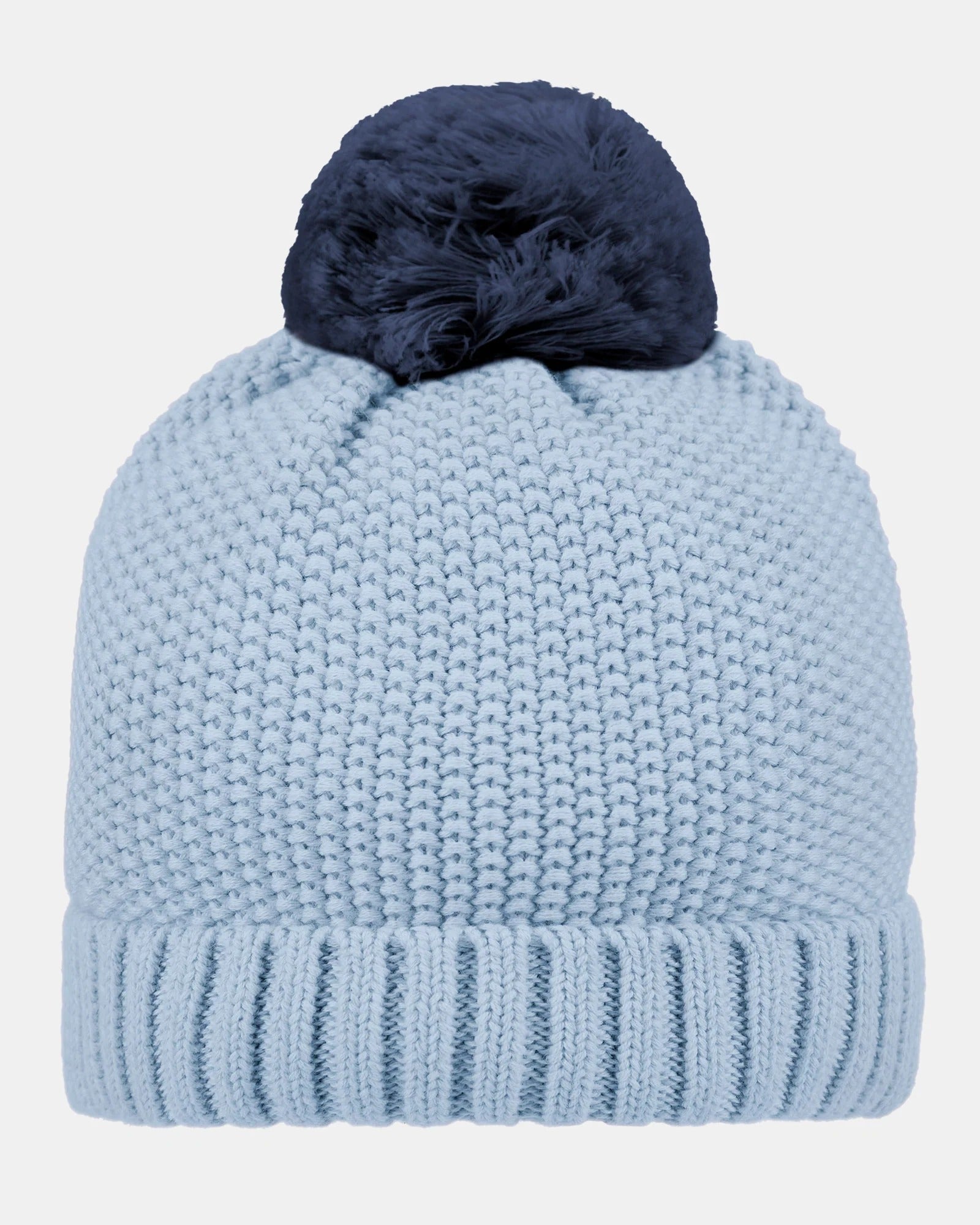 Organic Beanie Bobby/Bluebell /M