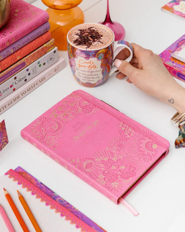 2026 Diary The Year for You - Rose Quartz