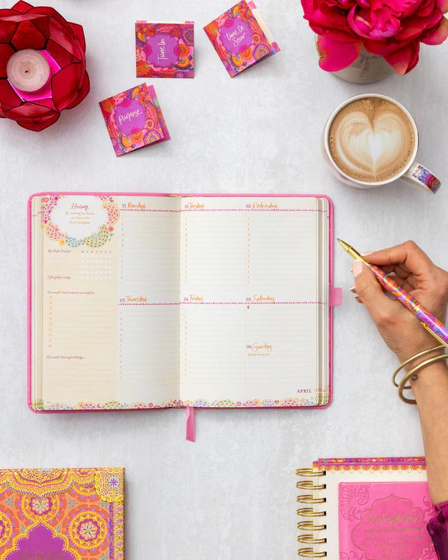 2026 Diary The Year for You - Rose Quartz