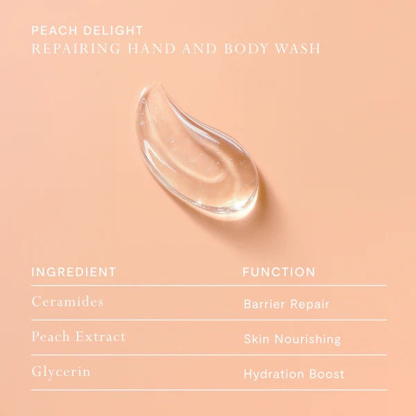 Peach Delight Repairing Hand & Body Wash