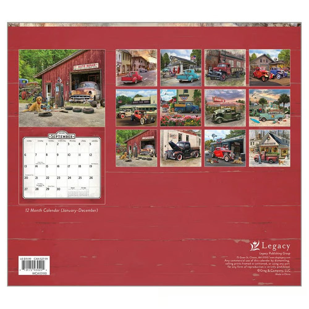 Nostalgic Calendar 2026