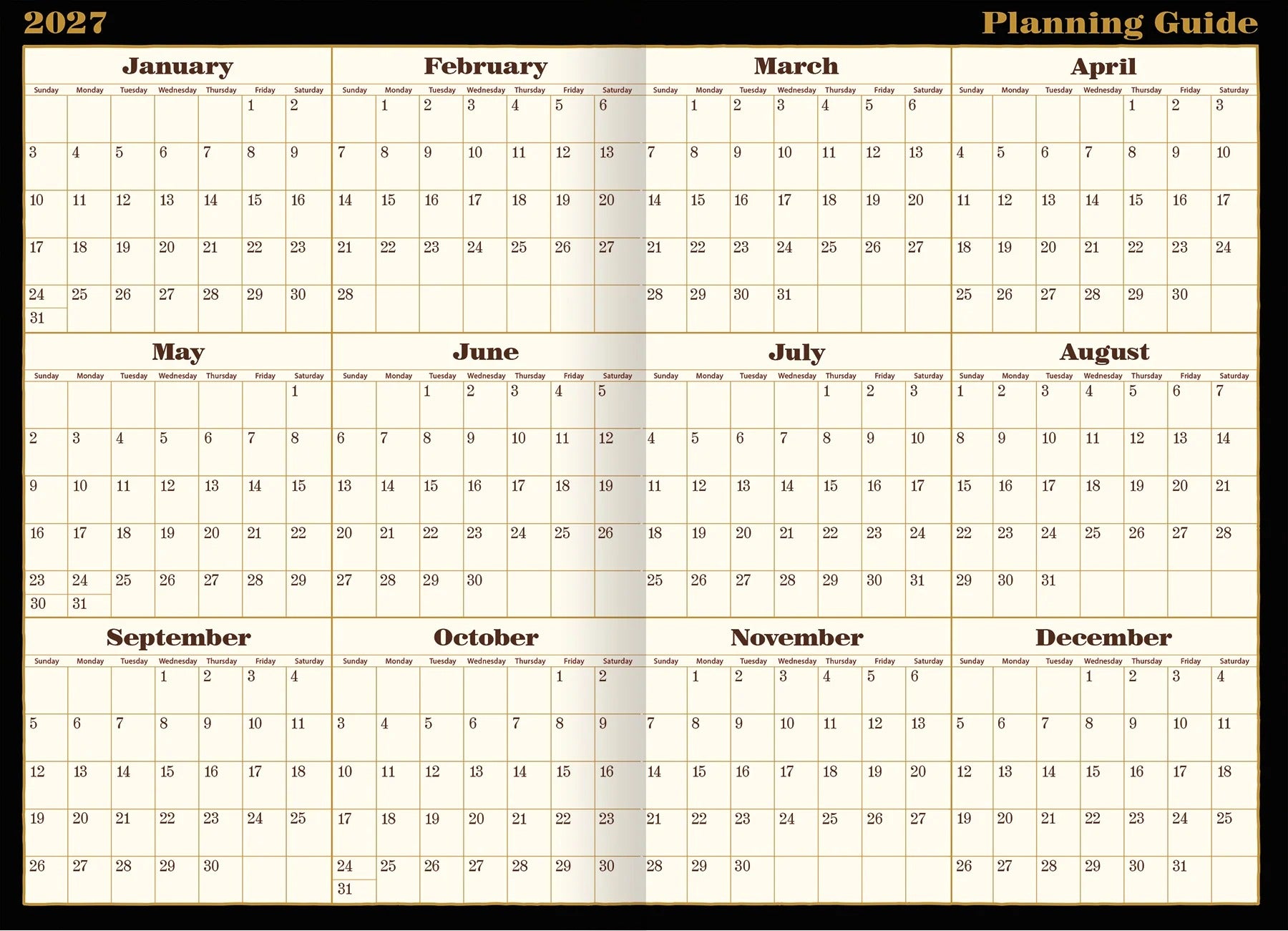 Terry Redlin 2027 Calendar