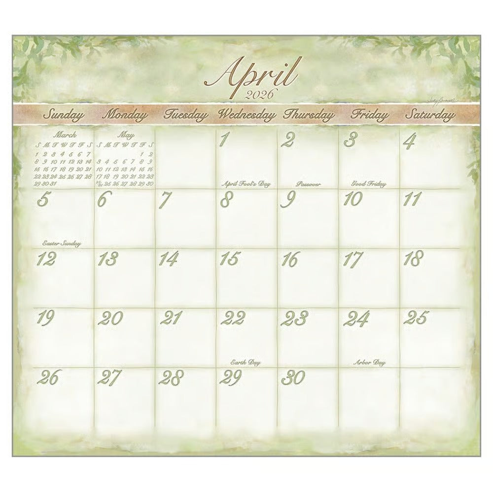 Judy Buswell Watercolors Calendar 2026