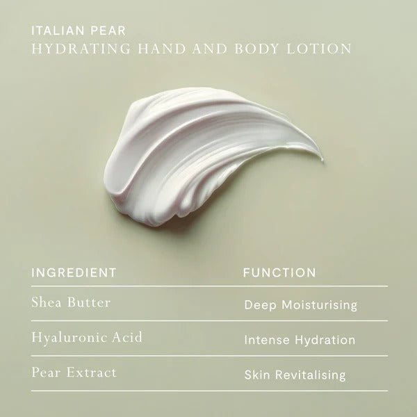 Italian Pear Hydrating Hand & Body Lotion