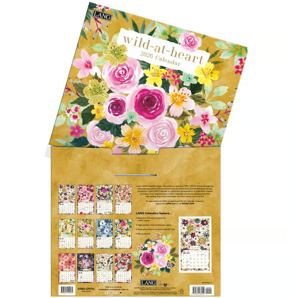 Wild at Heart Calendar 2026