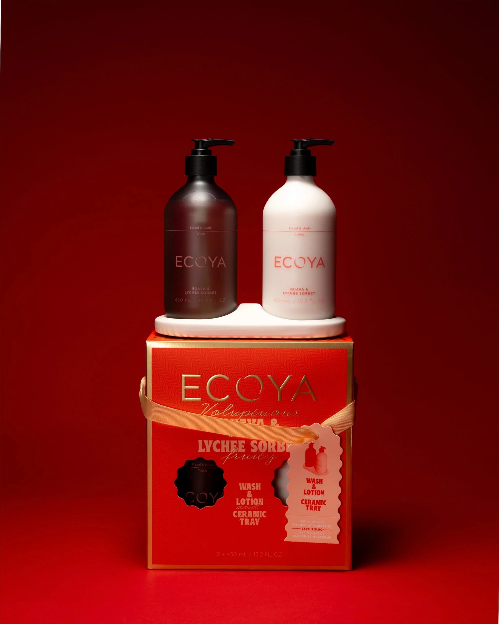 Guava & Lychee Sorbet Bathroom Gift Set