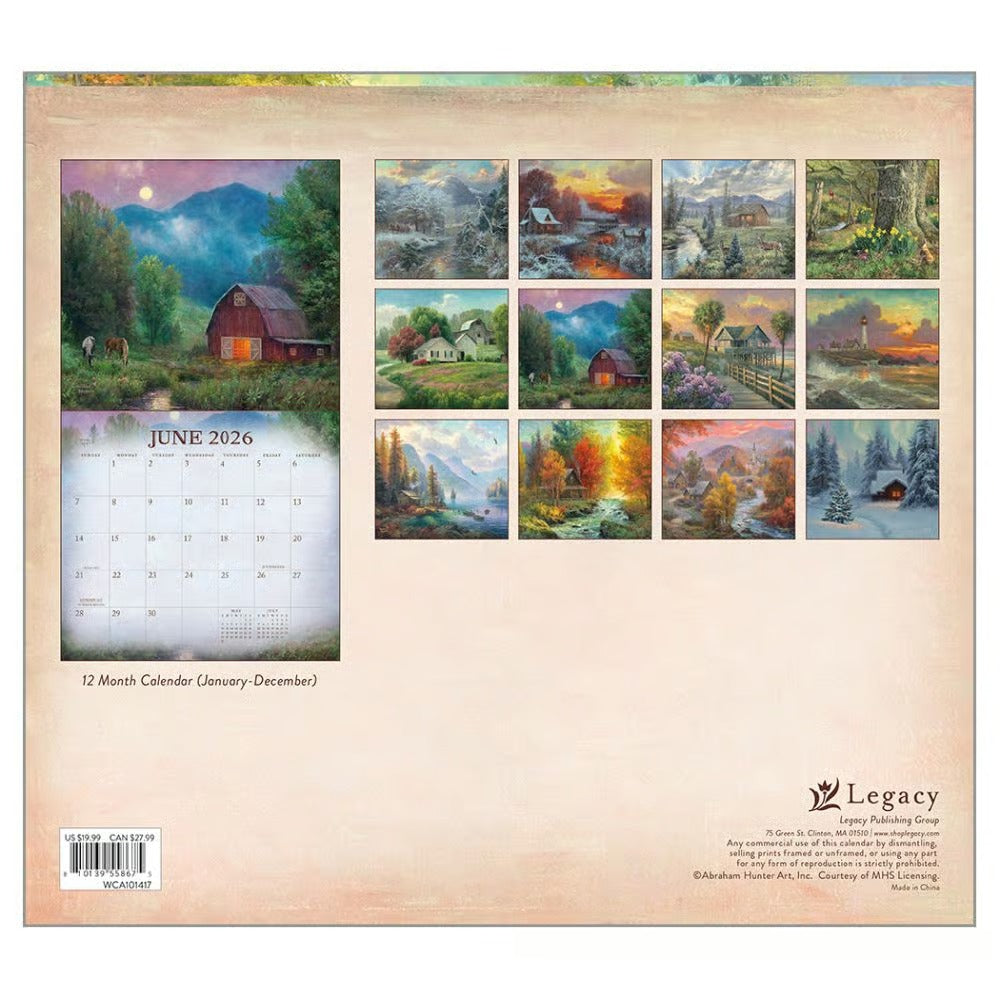 Four Seasons Calendar 2026