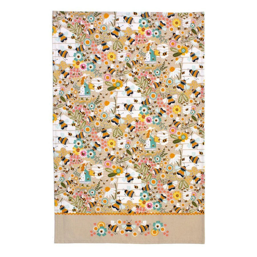 Beekeeper Cotton Tea Towel