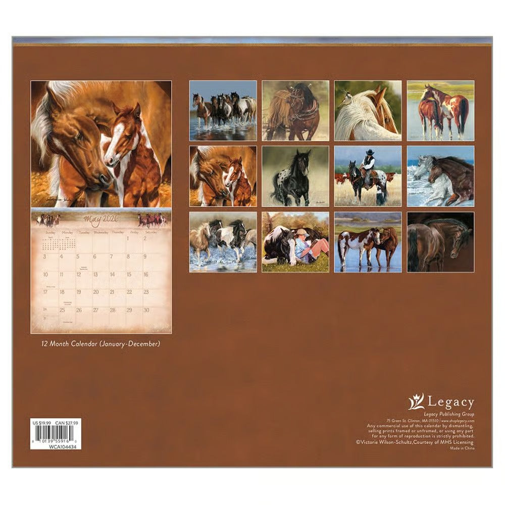 Horses Calendar 2026