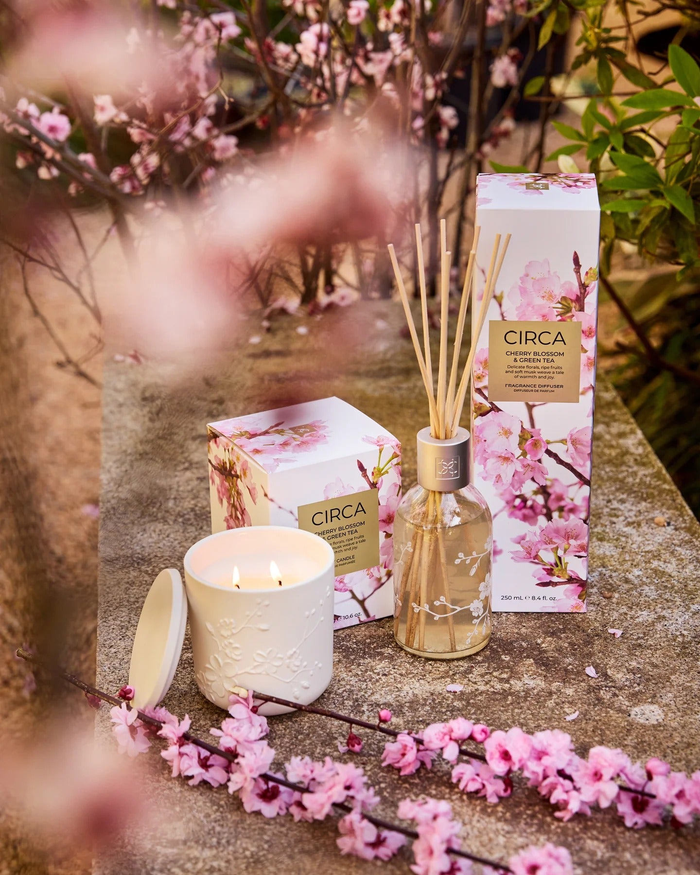 Cherry Blossom & Green Tea Mother's Day Candle 300g