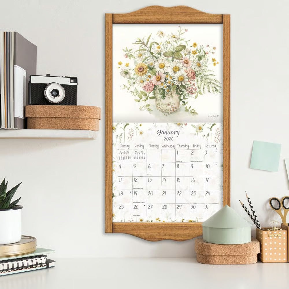 Watercolor Seasons Calendar 2026