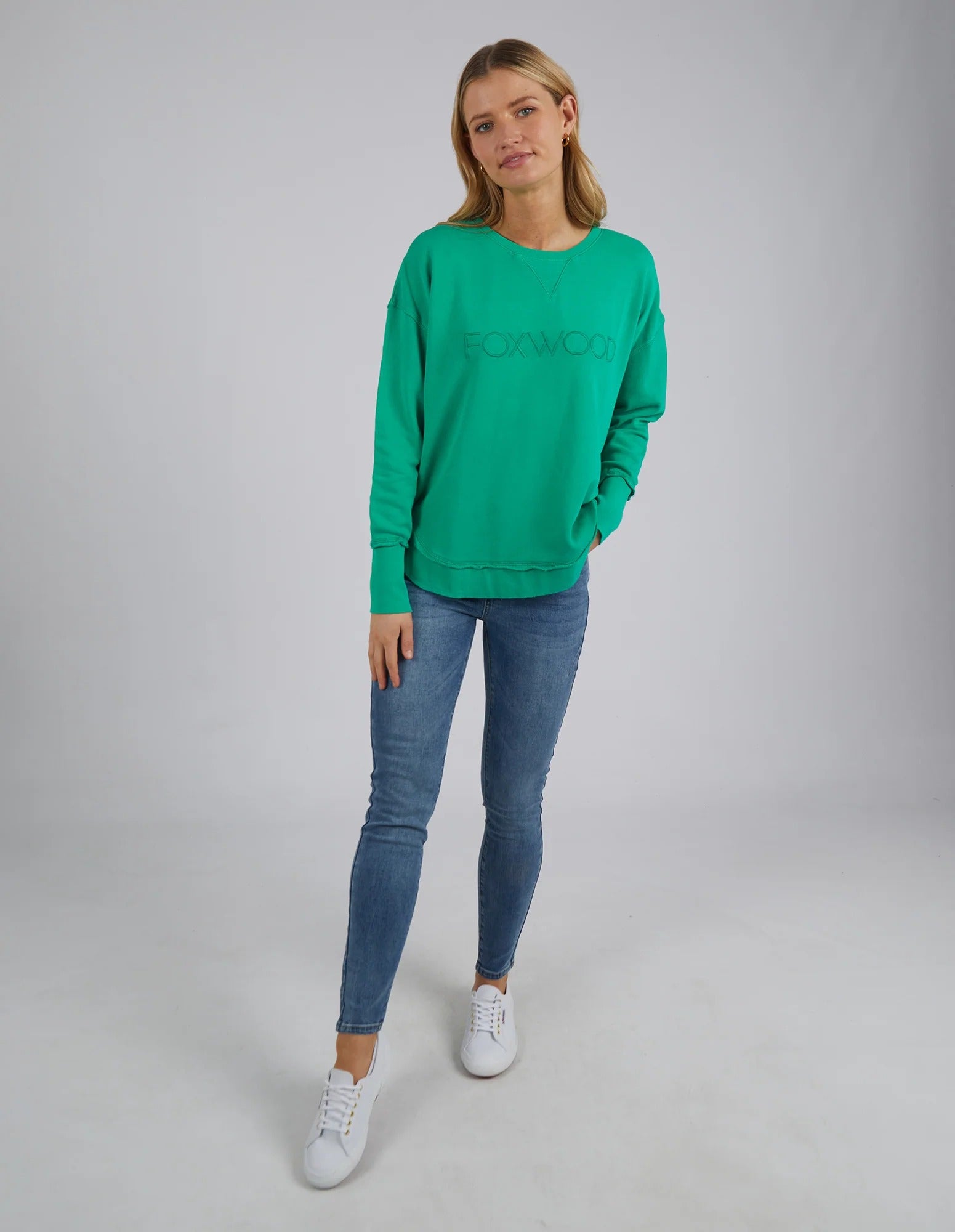 Simplified Crew  Bright Green