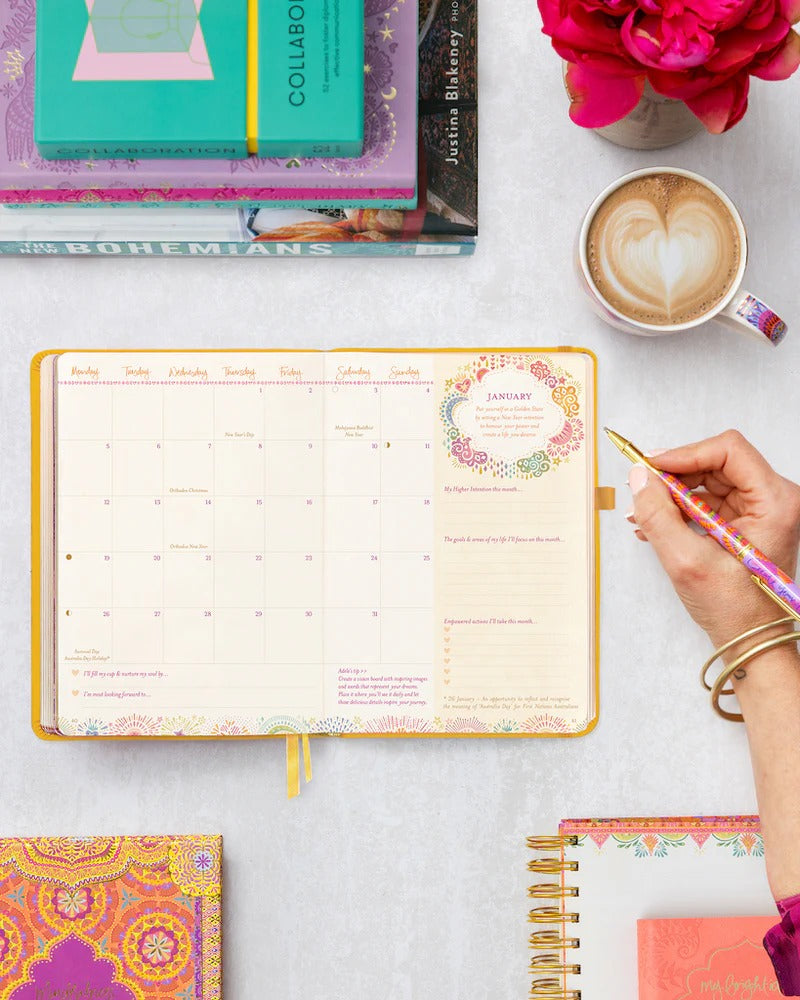 2026 Diary The Year for Radiating Joy - Limoncello