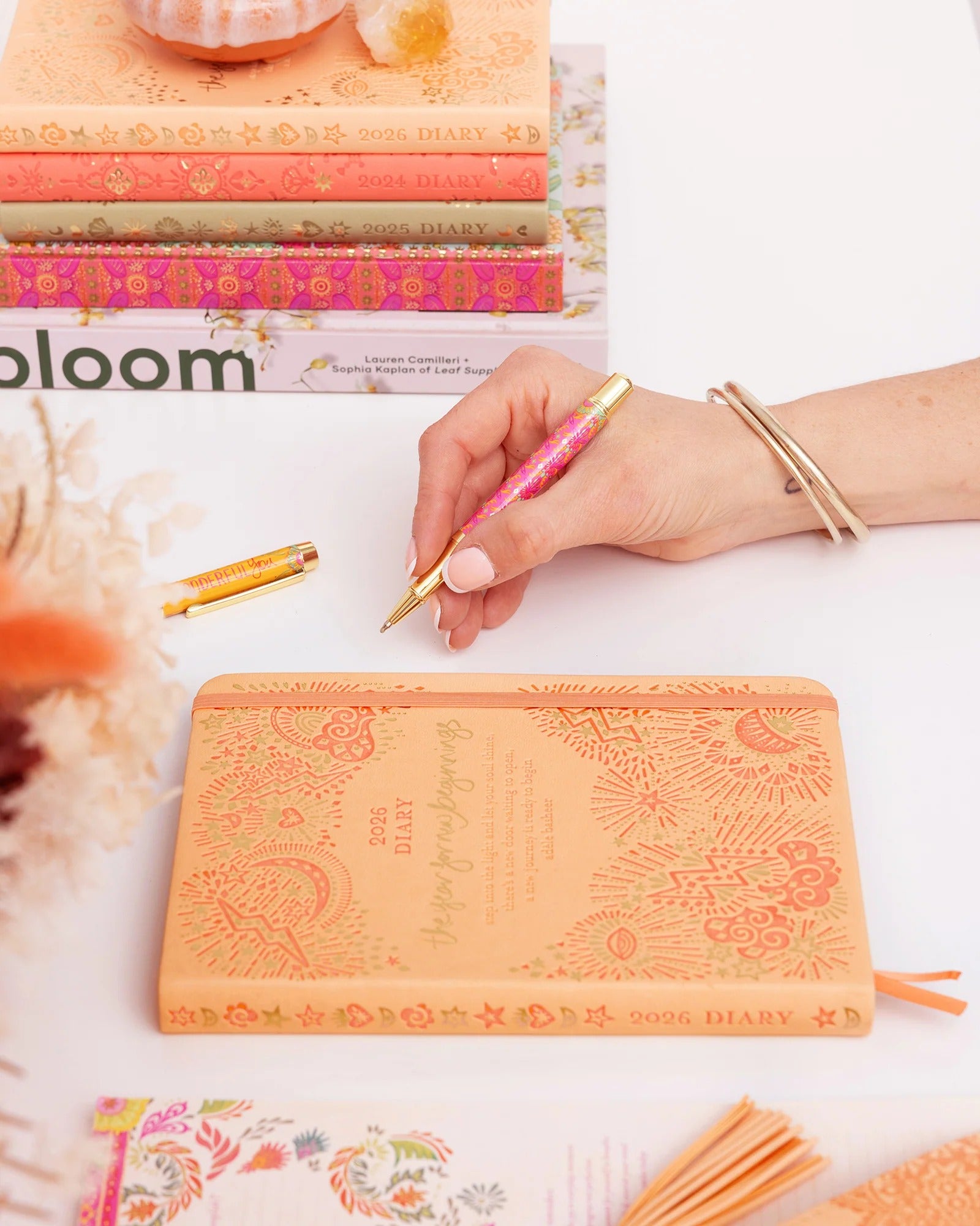 2026 Diary The Year for New Beginnings - Citrine Dream