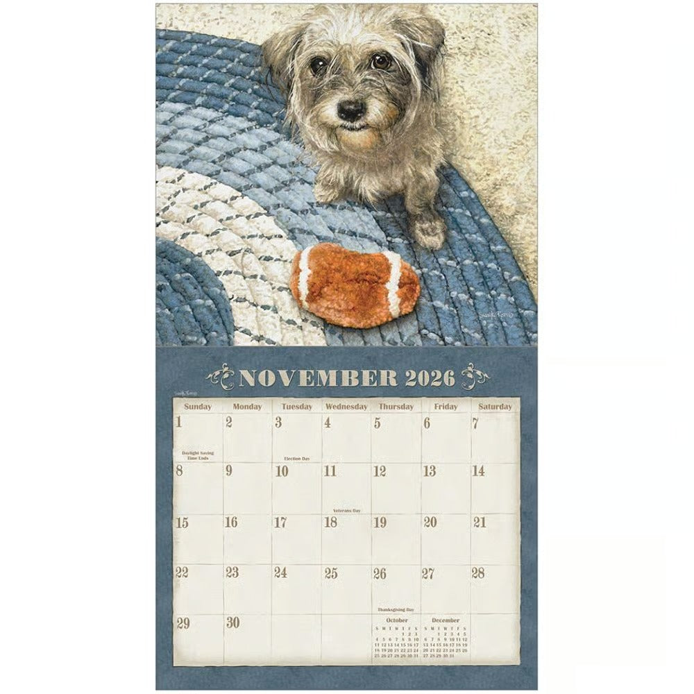 Dogs We Love Calendar 2026