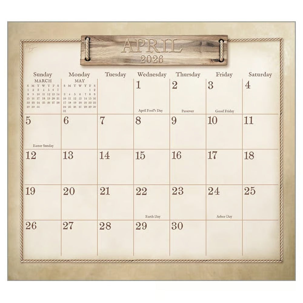 Home on the Range Calendar 2026