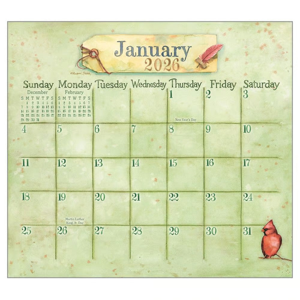 Outside My Window Calendar 2026