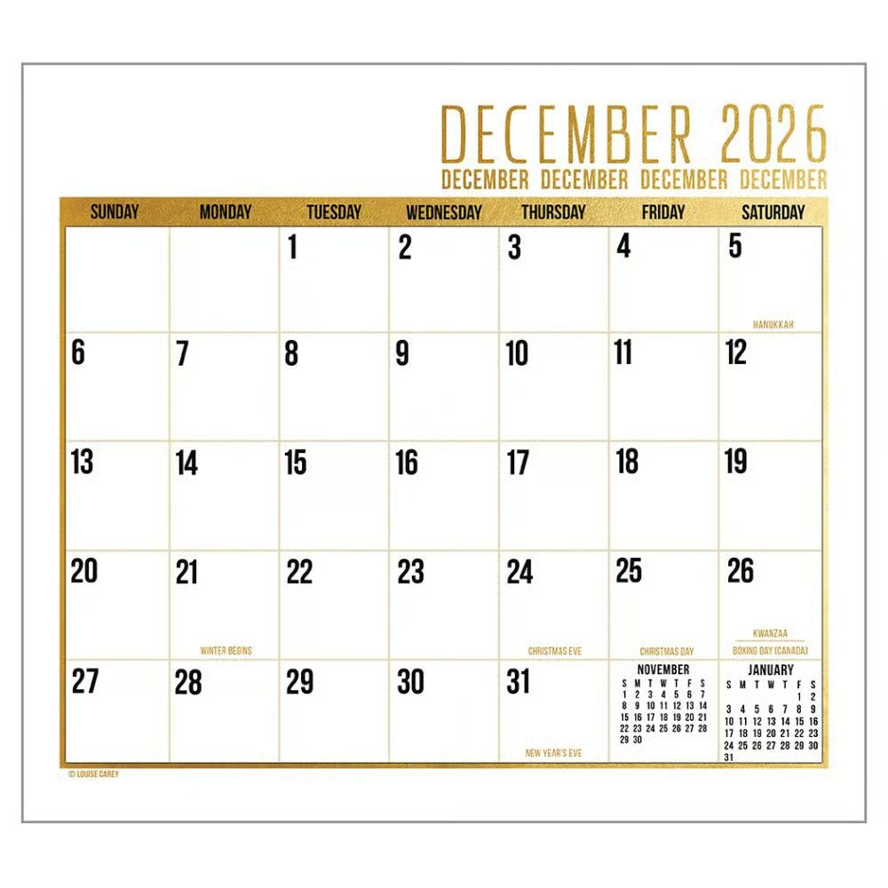 Live, Laugh, Love Calendar 2026