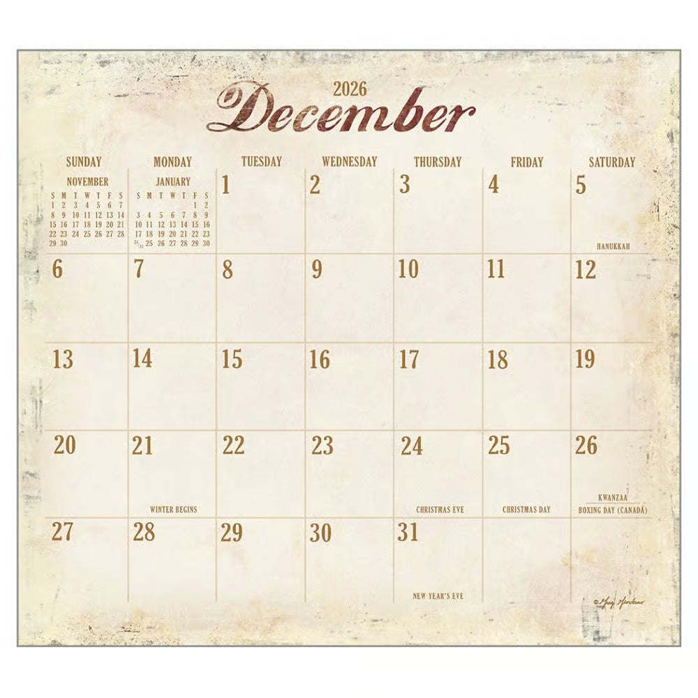 Heartland Calendar 2026