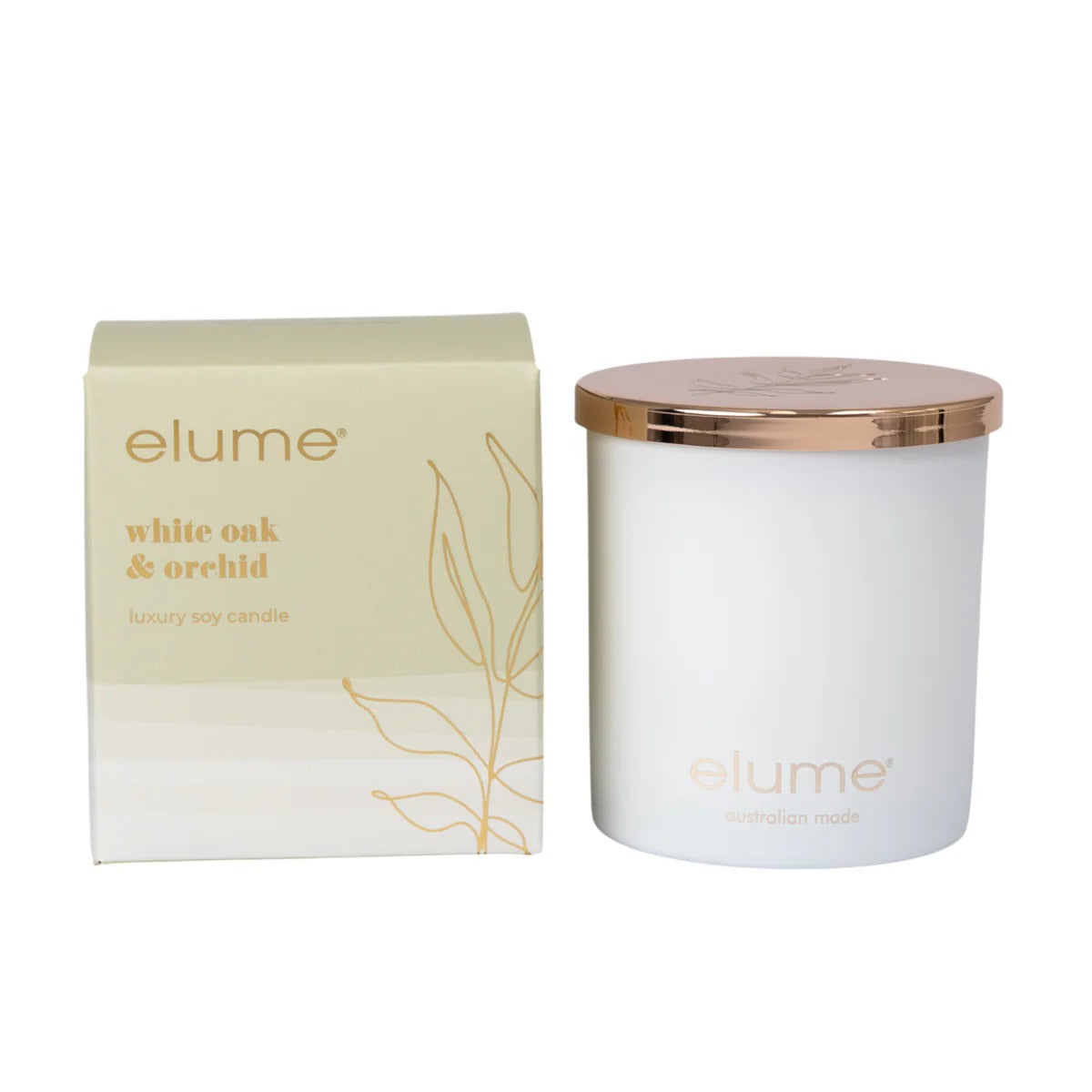 White Oak & Orchid Candle
