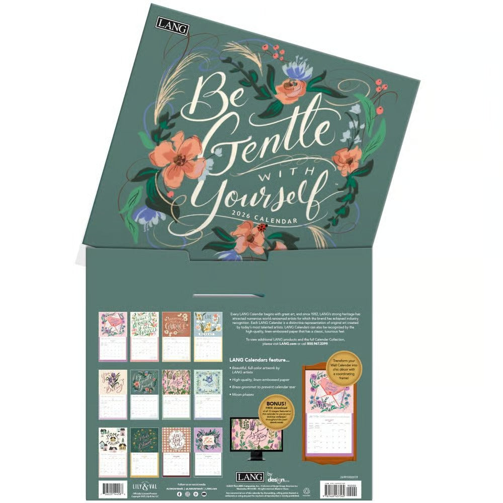 Be Gentle with Yourself Calendar 2026