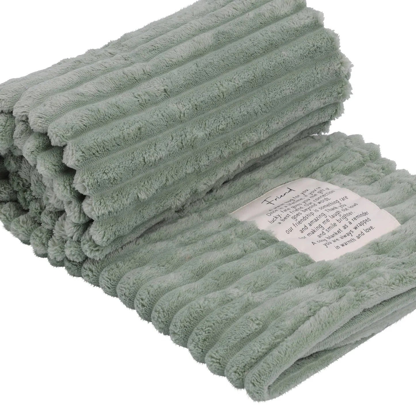 Heartfelt Blanket Friend - Green