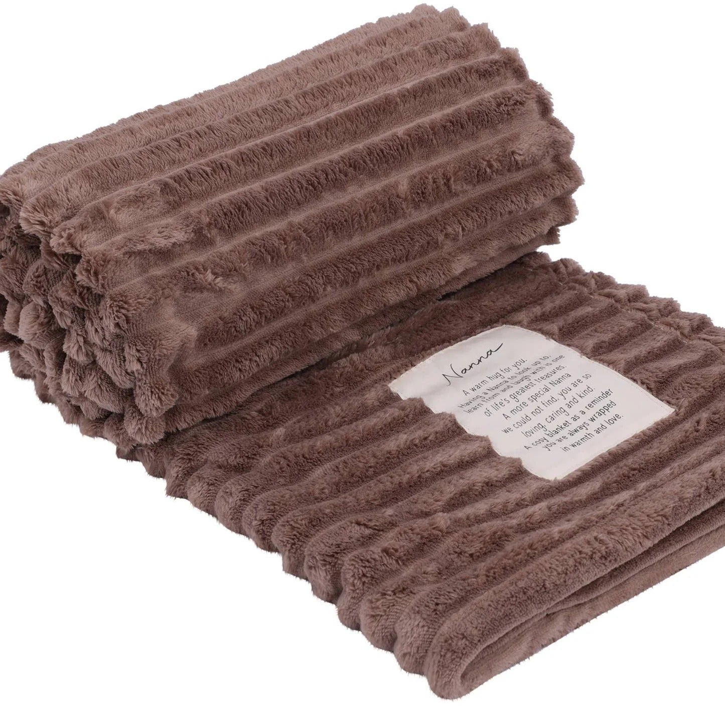 Heartfelt Blanket Nanna - Brown