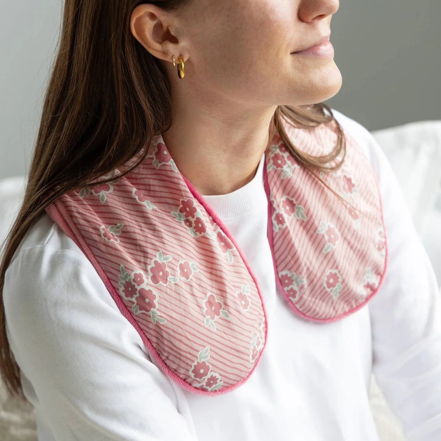Love, Vera Ditsy Floral Neck Pillow