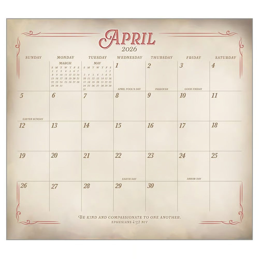 Little Lessons in Love Calendar 2026