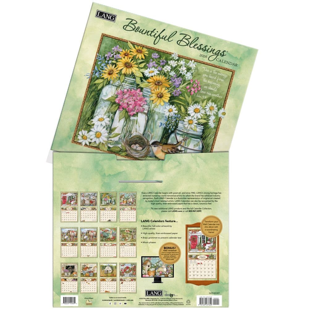 Bountiful Blessings Calendar 2026