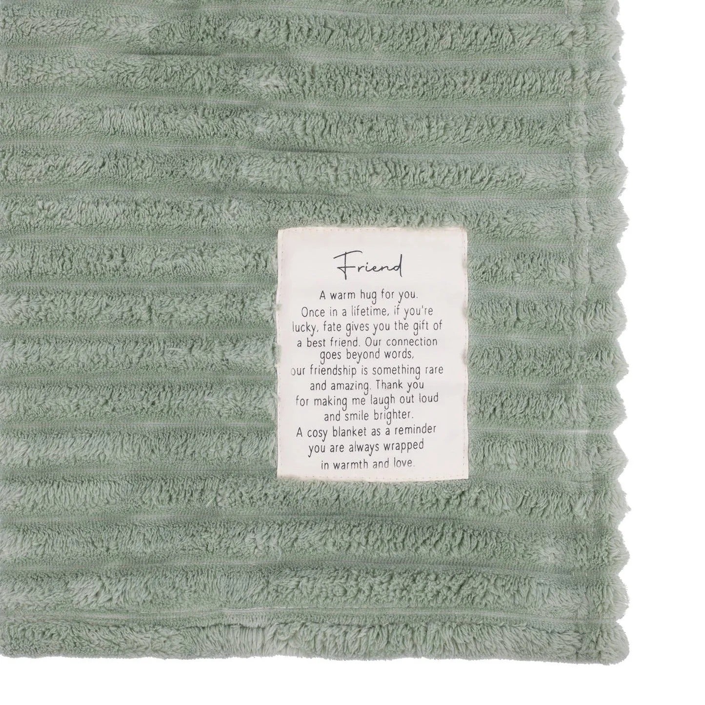 Heartfelt Blanket Friend - Green