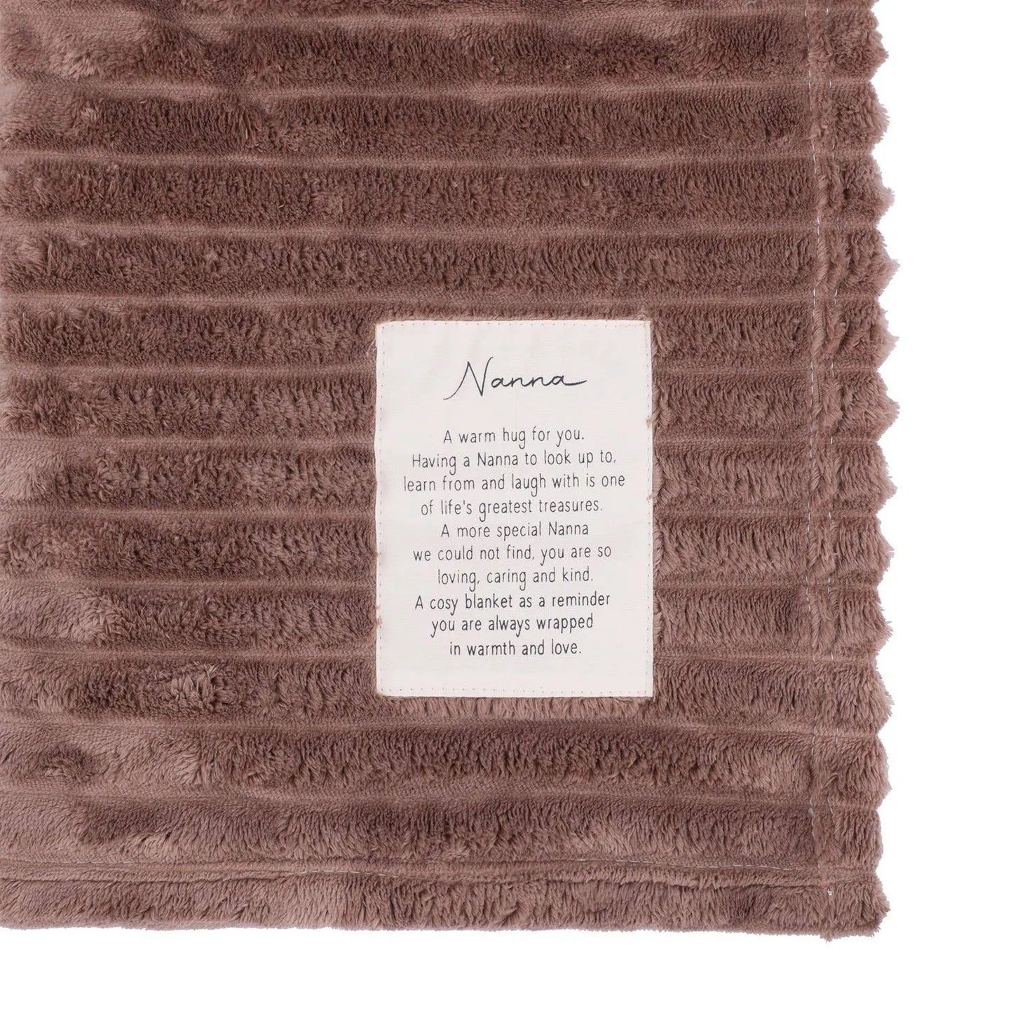 Heartfelt Blanket Nanna - Brown