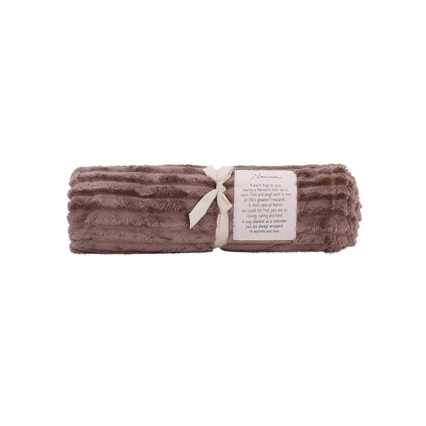 Heartfelt Blanket Nanna - Brown