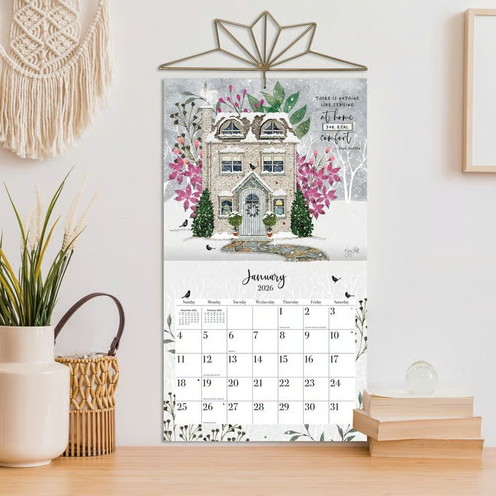 Bless This Home Calendar 2026