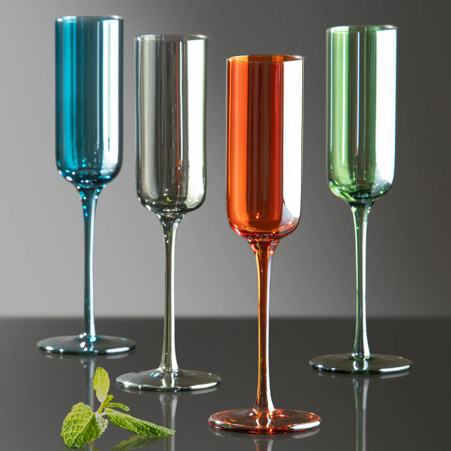 Verity Fern 2pk Champagne Glasses