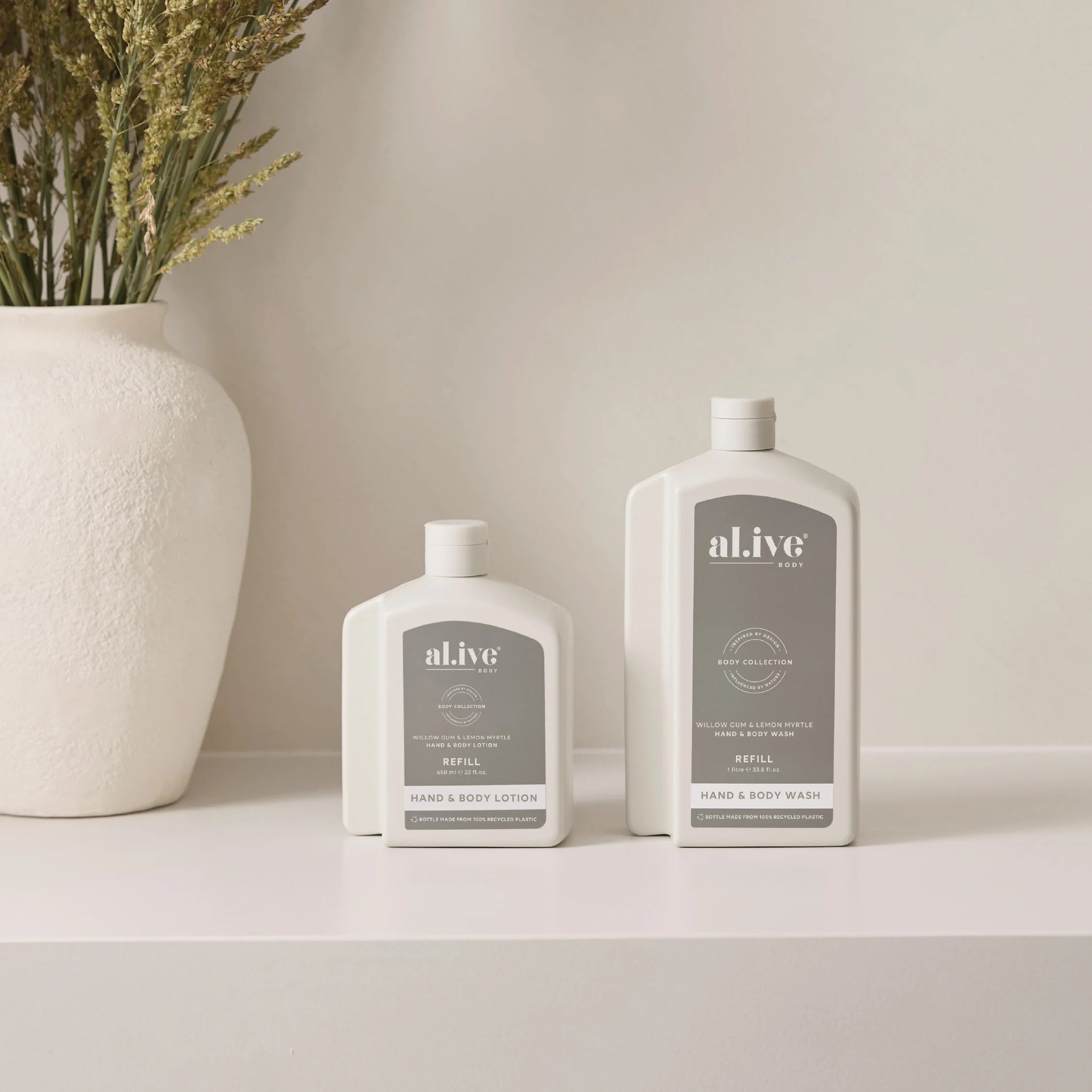 650ml Lotion Refill Willow Gum & Lemon Myrtle