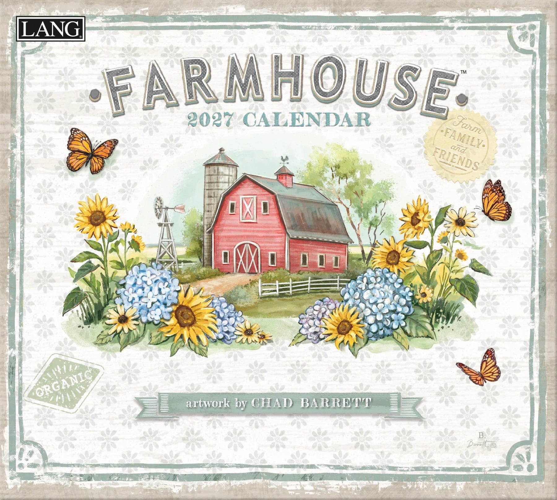 Farmhouse 2027 Calendar