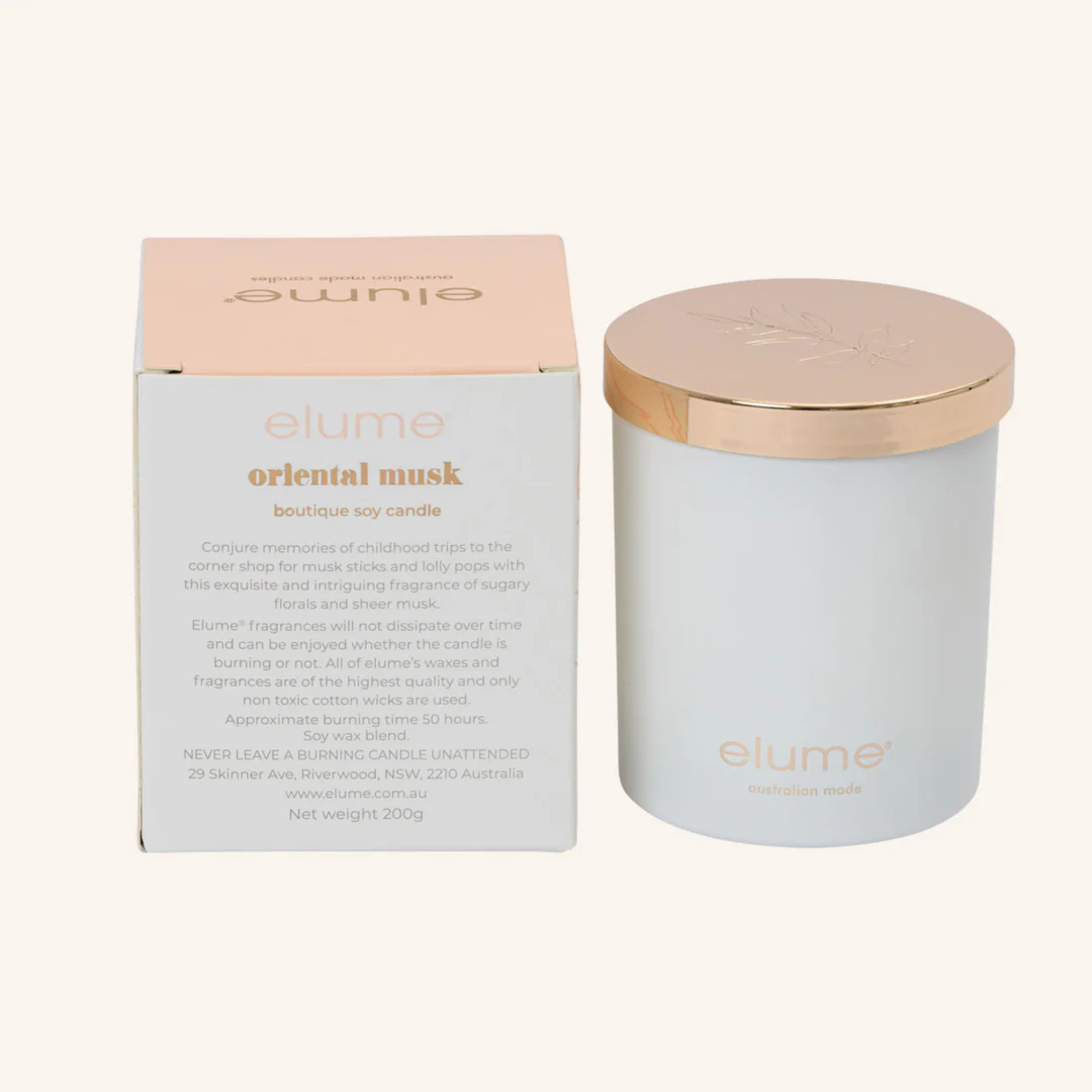 Oriental Musk Boutique Soy Candle