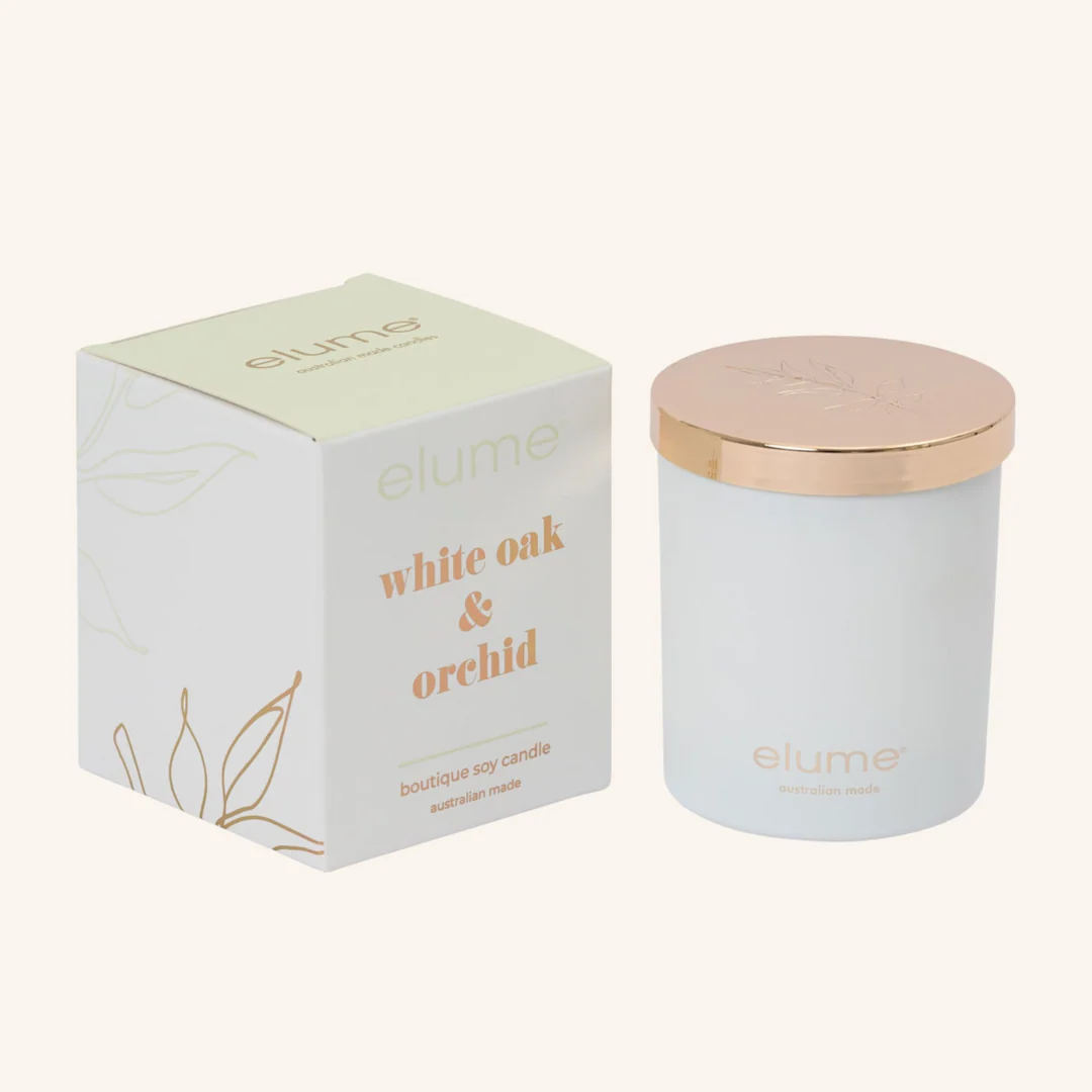 White Oak & Orchid Candle 200g