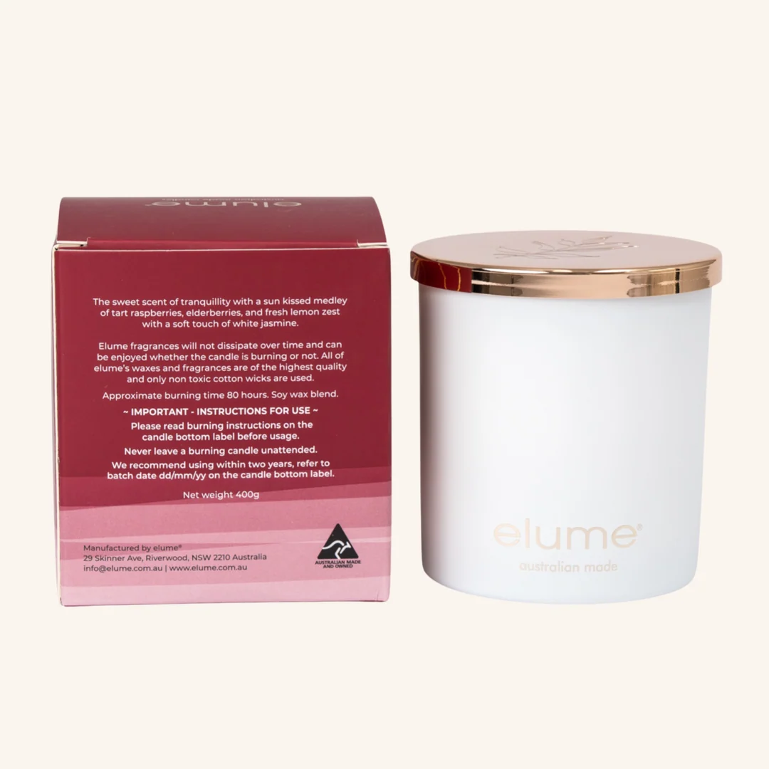 Wild Raspberry & Jasmine Candle 200g