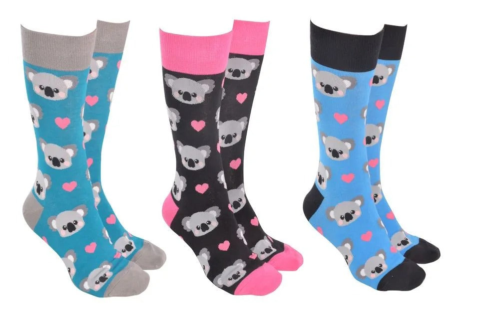 Koala Heart Socks