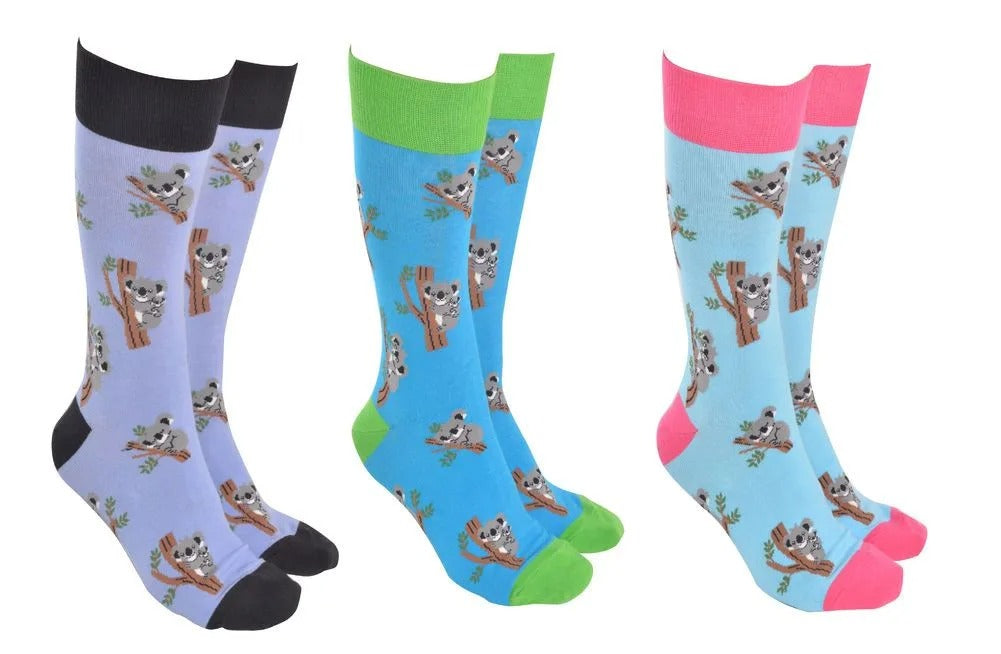 Koala In Tree Socks
